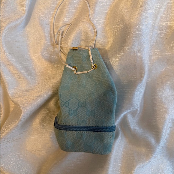 Gucci Blue Drawstring Bag - Picture 1 of 2
